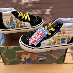 NWT- special edition “The Simpson’s” Vans